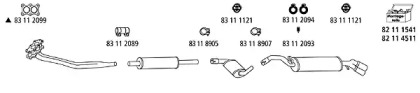 Глушитель HJS VW_299