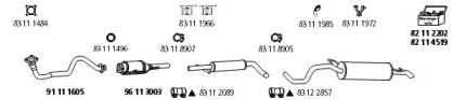 Глушитель HJS VW_729