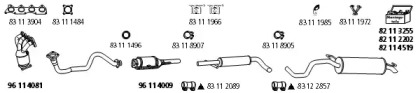 Глушитель HJS VW_1506