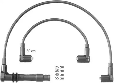 Комплект электропроводки BERU ZEF1158