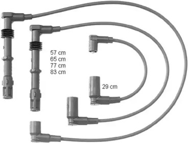 Комплект электропроводки BERU ZEF1171