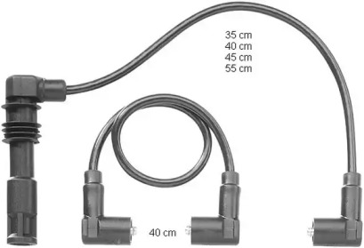 Комплект электропроводки BERU ZEF1187