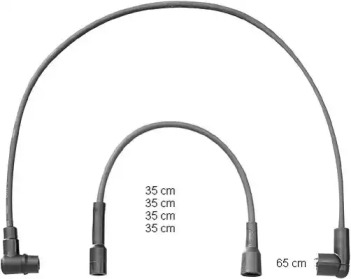 Комплект электропроводки BERU ZEF1395