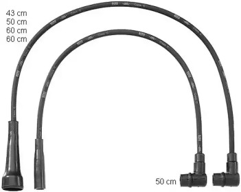 Комплект электропроводки BERU ZEF733