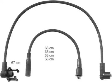 Комплект электропроводки BERU ZEF797