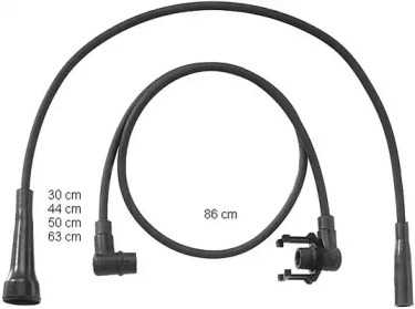 Комплект электропроводки BERU ZEF799