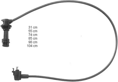 Комплект электропроводки BERU ZEF954