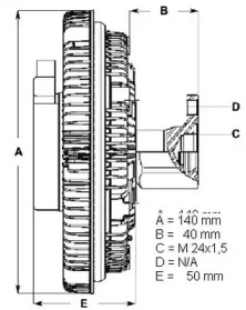 Сцепление BERU LK015