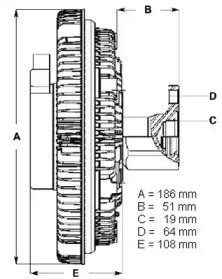 Сцепление BERU LK031