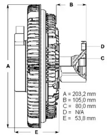 Сцепление BERU LK105