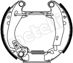 Комлект тормозных накладок METELLI 51-0006