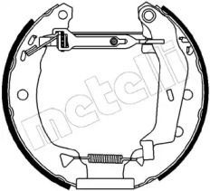 Комлект тормозных накладок METELLI 51-0029