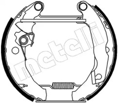 Комлект тормозных накладок METELLI 51-0038