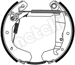 Комлект тормозных накладок METELLI 51-0121