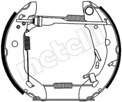 Комлект тормозных накладок METELLI 51-0171