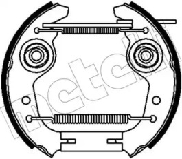 Комлект тормозных накладок METELLI 51-0239