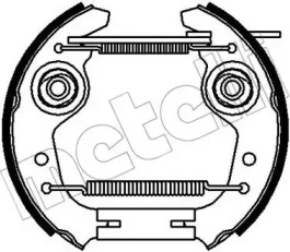 Комлект тормозных накладок METELLI 51-0322