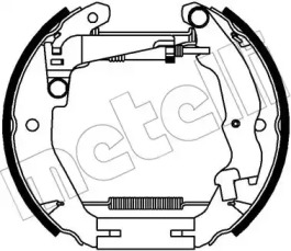 Комлект тормозных накладок METELLI 51-0339