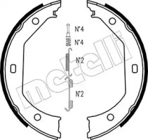 Комлект тормозных накладок METELLI 53-0017K