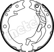 Комлект тормозных накладок METELLI 53-0052