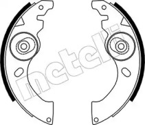 Комлект тормозных накладок METELLI 53-0054