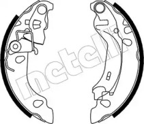 Комлект тормозных накладок METELLI 53-0083