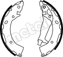 Комлект тормозных накладок METELLI 53-0177