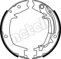 Комлект тормозных накладок METELLI 53-0179Y