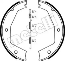 Комлект тормозных накладок METELLI 53-0197K