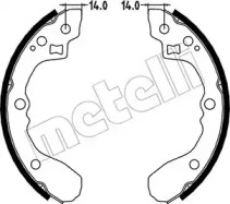 Комлект тормозных накладок METELLI 53-0217