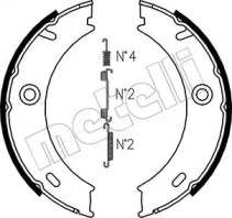 Комлект тормозных накладок METELLI 53-0240K