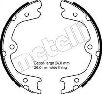 Комлект тормозных накладок METELLI 53-0298