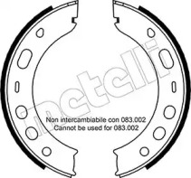 Комлект тормозных накладок METELLI 53-0336