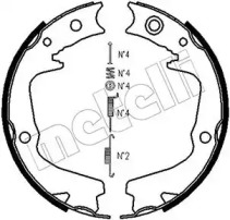 Комлект тормозных накладок METELLI 53-0387K