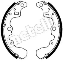 Комлект тормозных накладок METELLI 53-0391