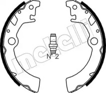 Комлект тормозных накладок METELLI 53-0400