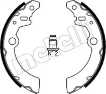 Комлект тормозных накладок METELLI 53-0404