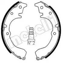 Комлект тормозных накладок METELLI 53-0424