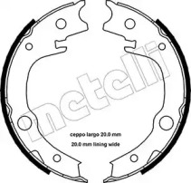 Комлект тормозных накладок METELLI 53-0443