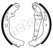 Комлект тормозных накладок METELLI 53-0612