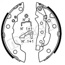 Комлект тормозных накладок METELLI 53-0623K