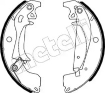 Комлект тормозных накладок METELLI 53-0624Y