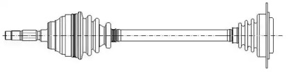 Вал METELLI 17-0751