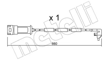 Контакт METELLI SU.090