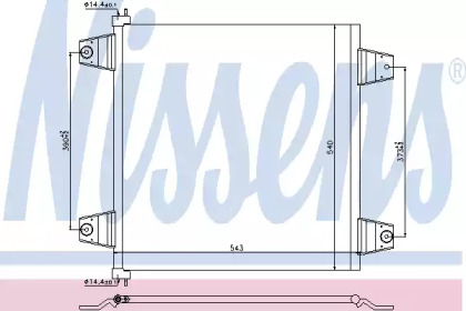 Конденсатор NISSENS 940031