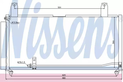 Конденсатор NISSENS 940080