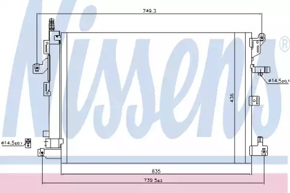 Конденсатор NISSENS 940089