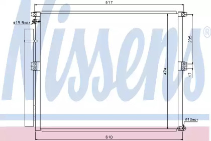 Конденсатор NISSENS 940106