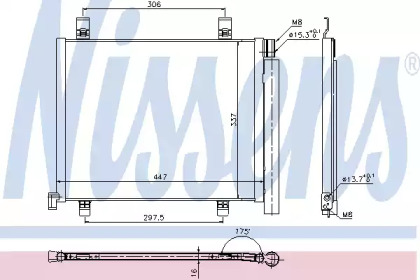 Конденсатор NISSENS 940254