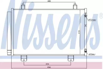 Конденсатор NISSENS 940434